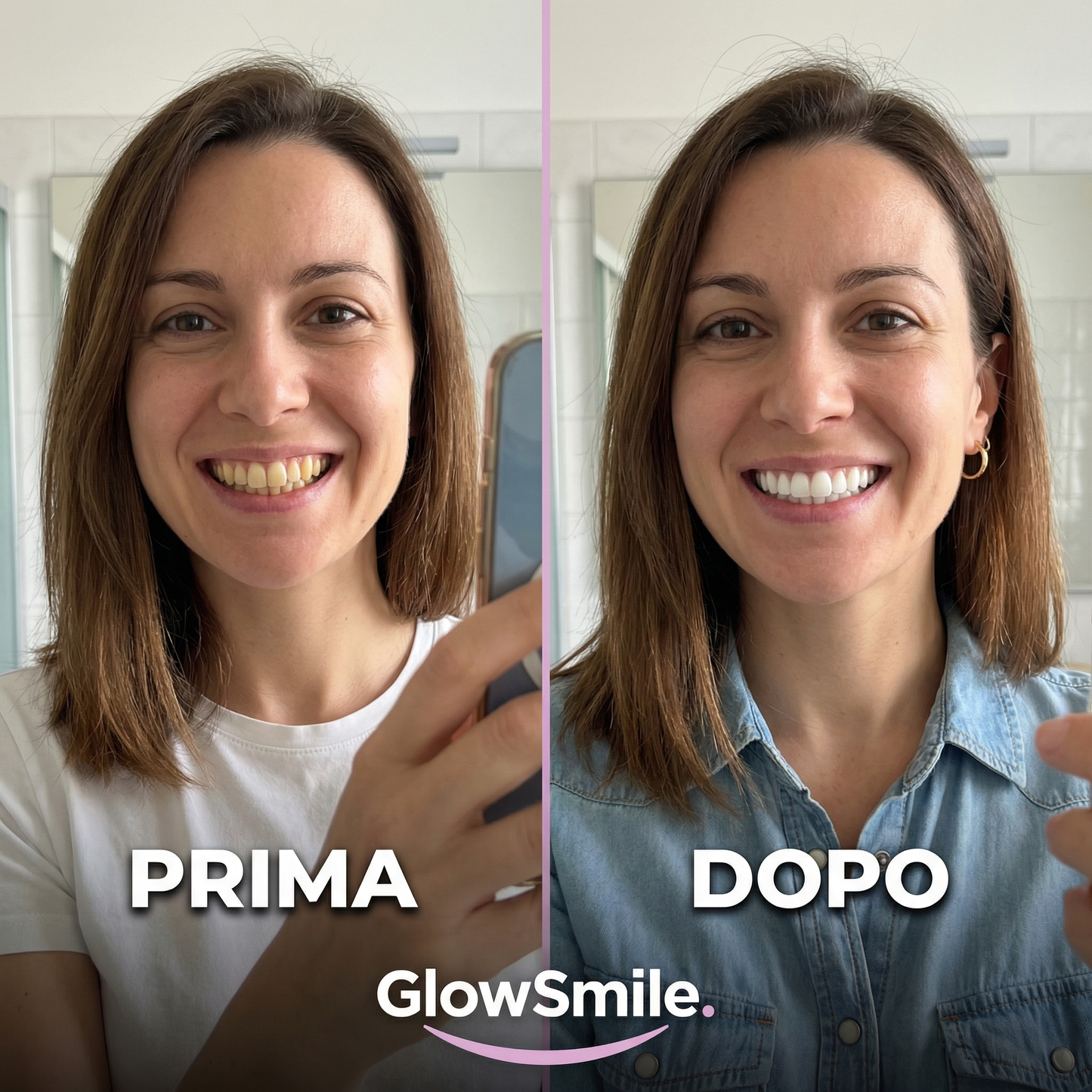 GlowSmile Strisce Sbiancanti